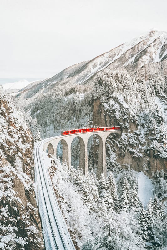瑞士十大风景最优美的火车