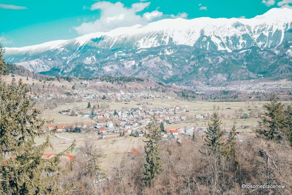 斯洛文尼亚流血湖的景色