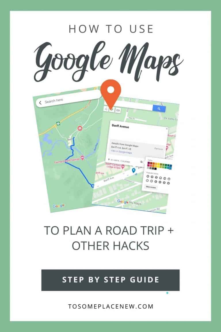 如何用谷歌地图+更多提示来计划一场自驾游