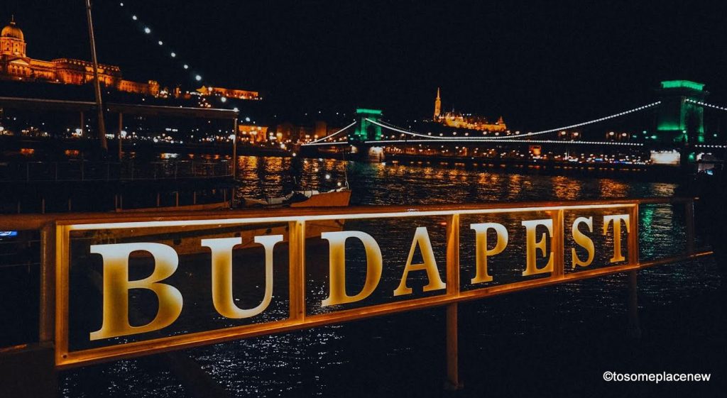 晚上布达佩斯