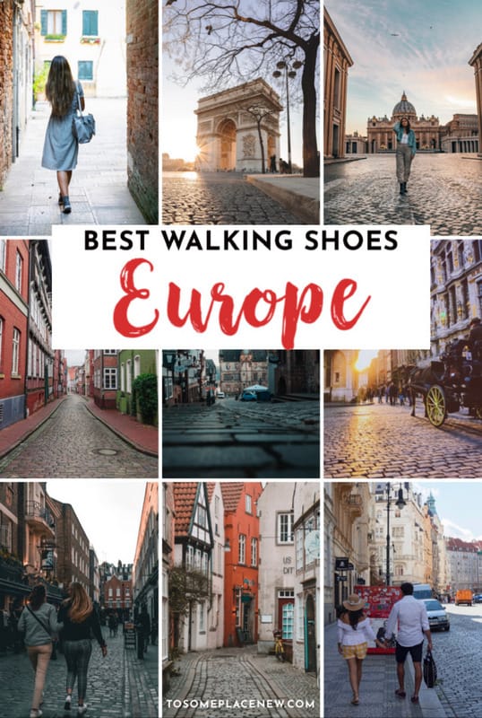 在欧洲的鹅卵石上行走最好的鞋子别针