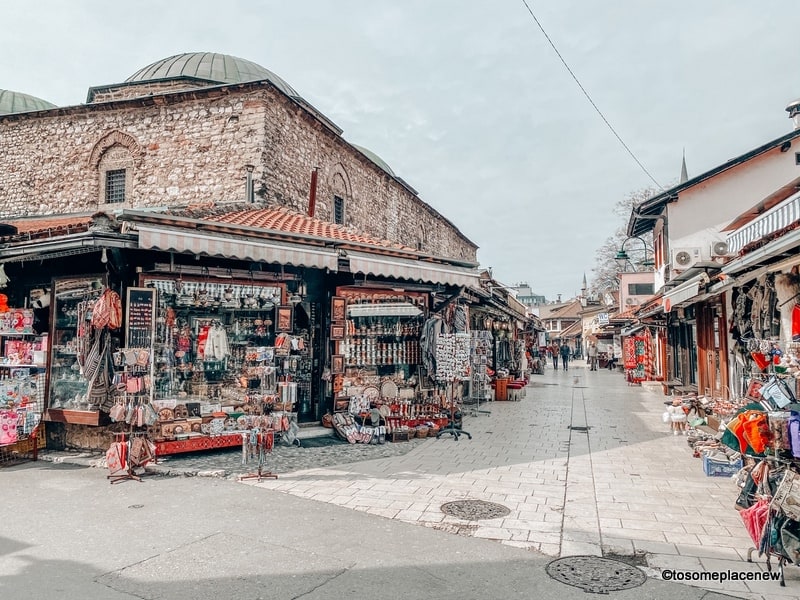 巴基亚是萨拉热窝的老集市