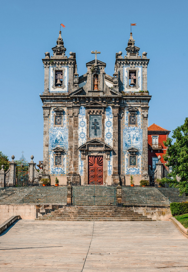 波尔图的Igreja de Santo Ildefonso教堂