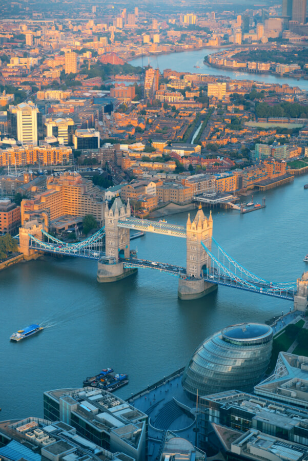 12家伦敦最好的酒店与河景预订